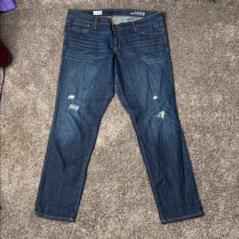 EUC Gap skinny jeans Sz 16